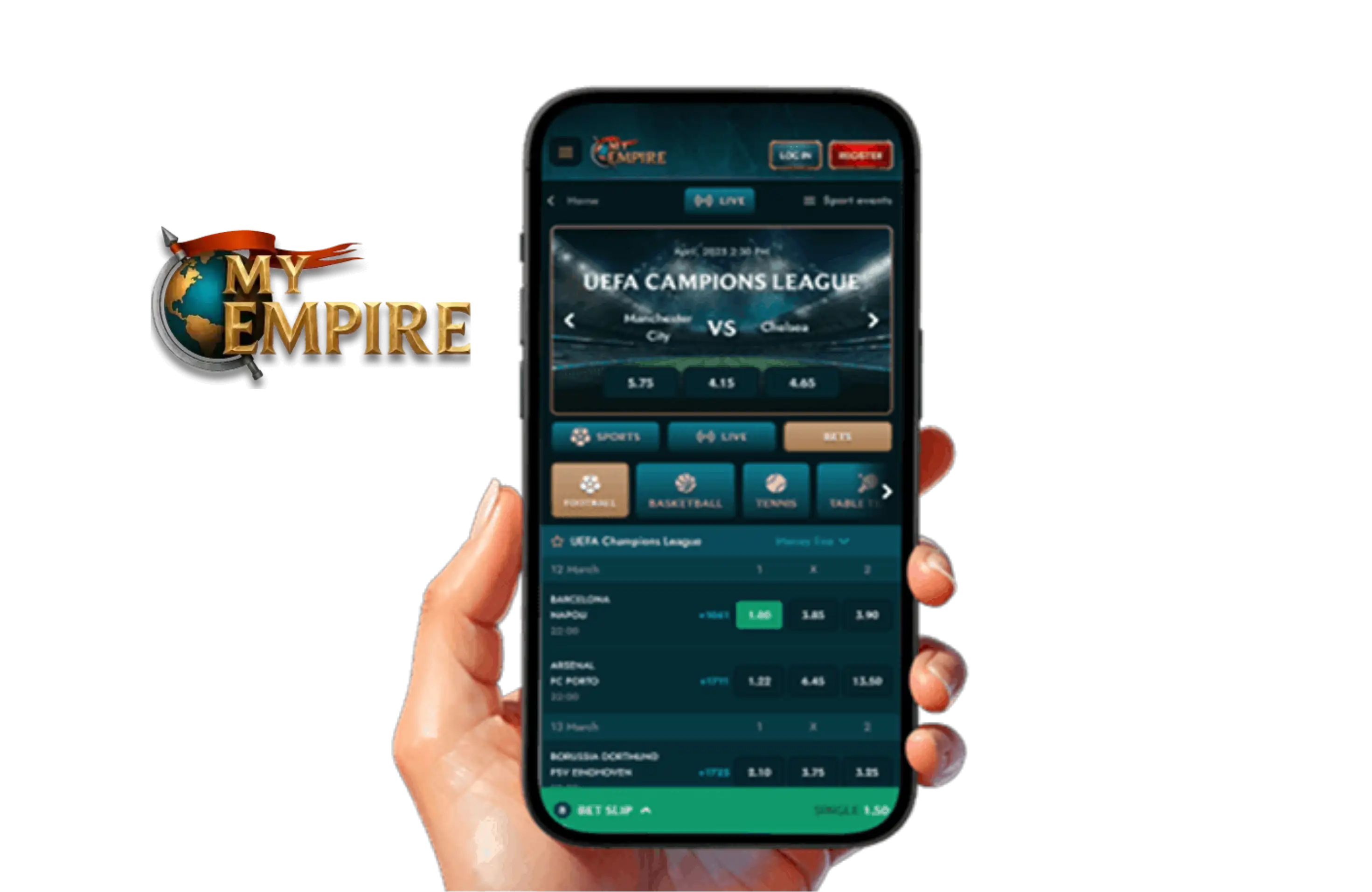 MyEmpire Casino App Screenshot